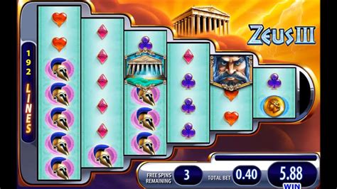 zeus 3 free spins